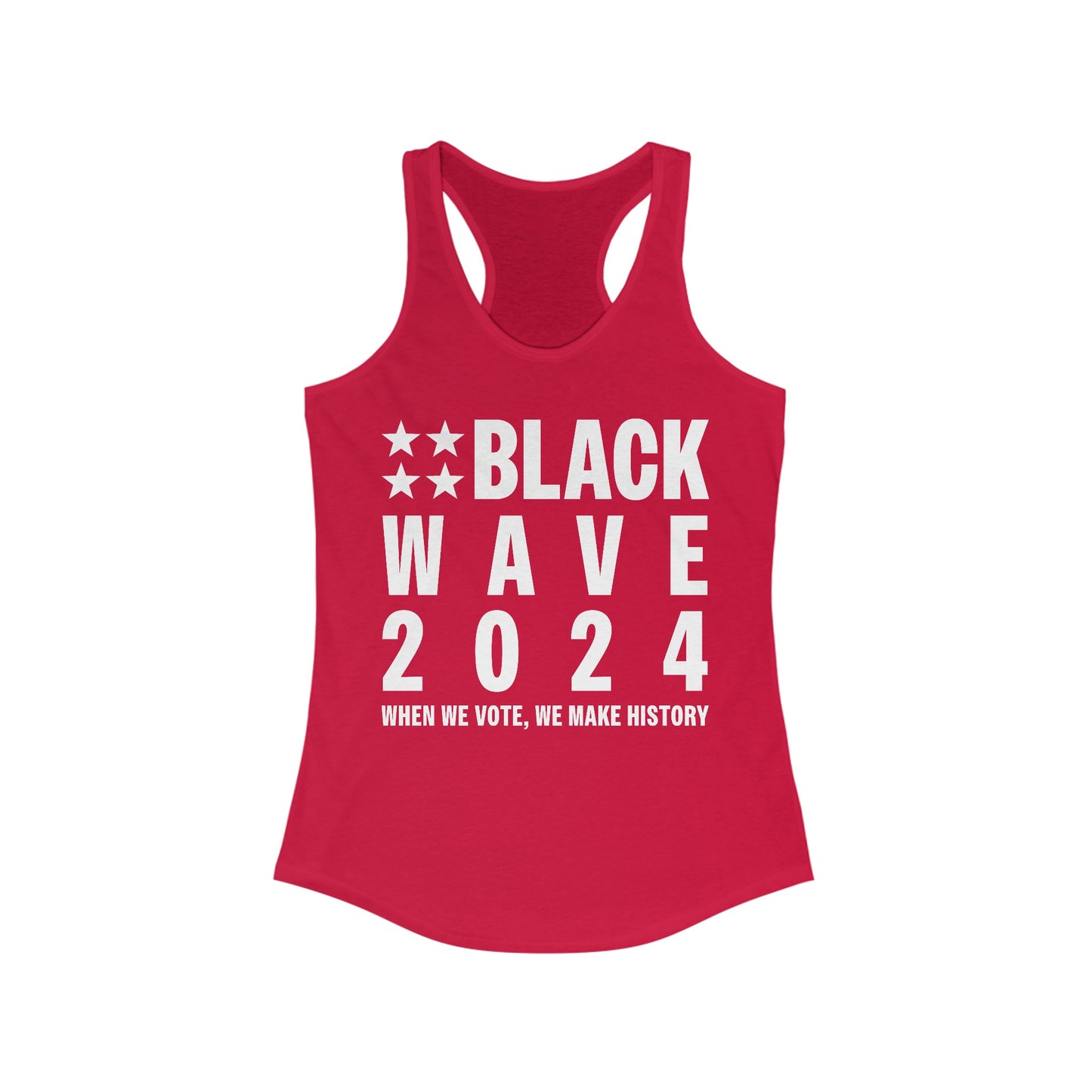 BLACKWAVE2024 - Women's Ideal Racerback Tank