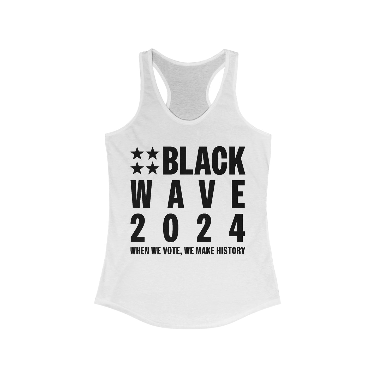 BLACKWAVE2024 - Women's Ideal Racerback Tank