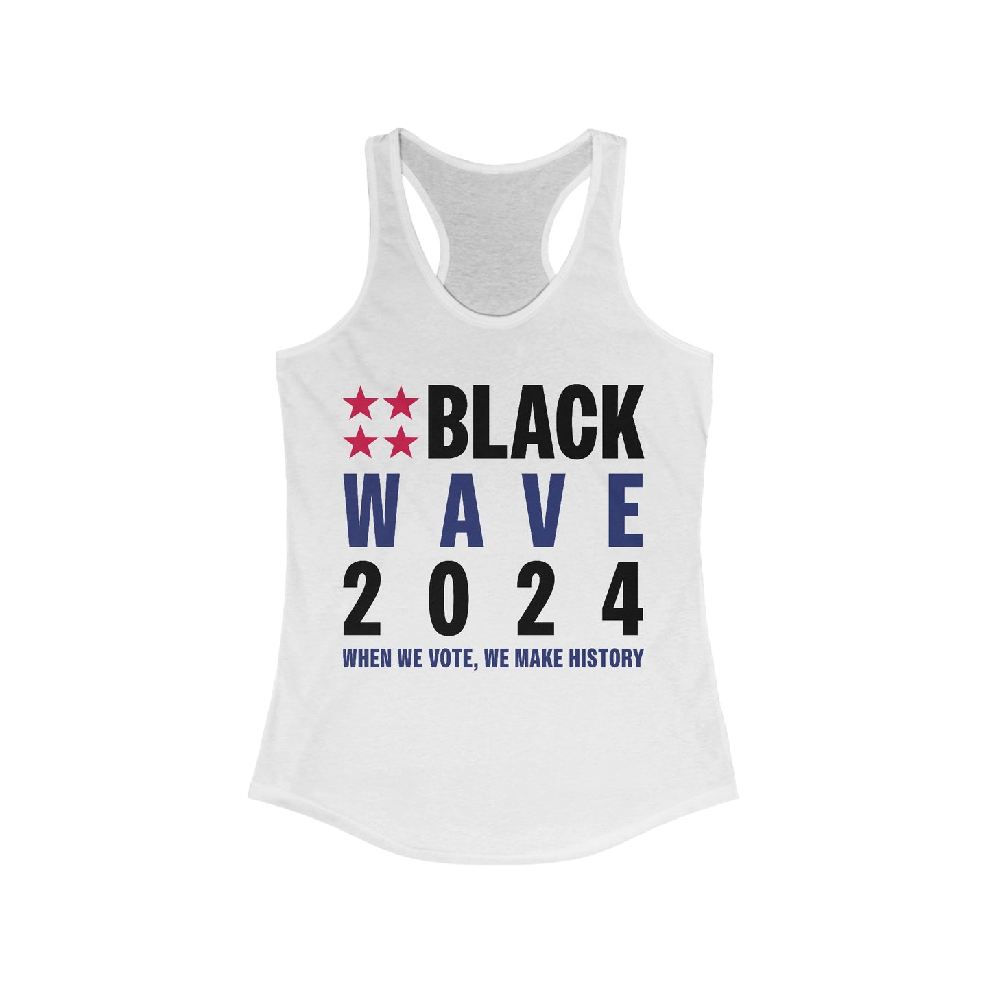 BLACKWAVE2024 - Women's Ideal Racerback Tank