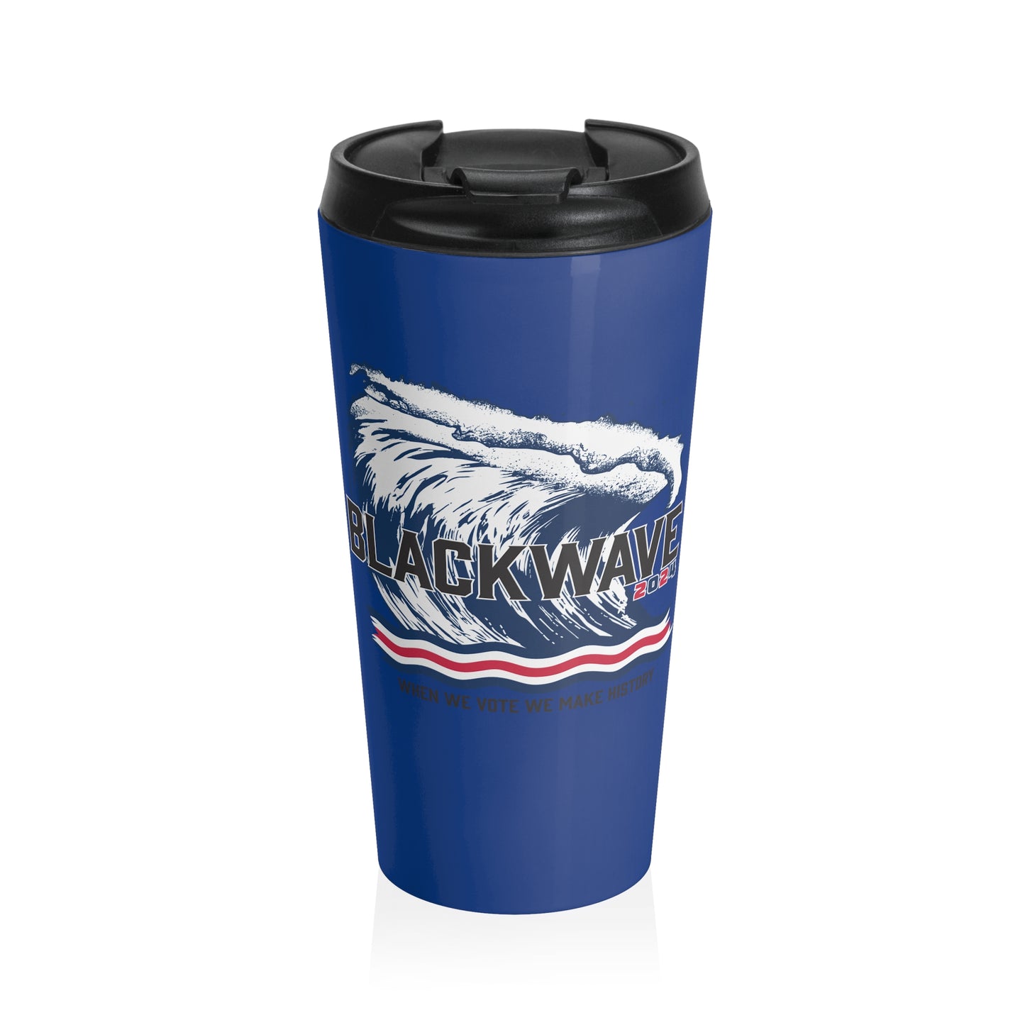 BlackeWave2024 - Stainless Steel Travel Mug