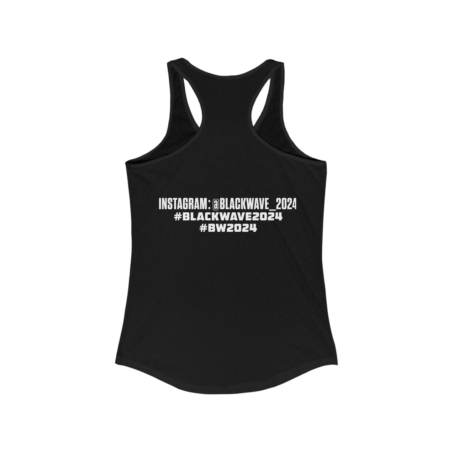 BLACKWAVE2024 - Women's Ideal Racerback Tank