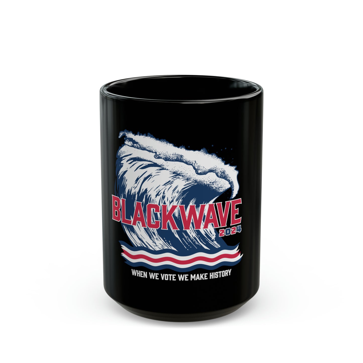 BlackWave2024 - Black Mug (11oz, 15oz)