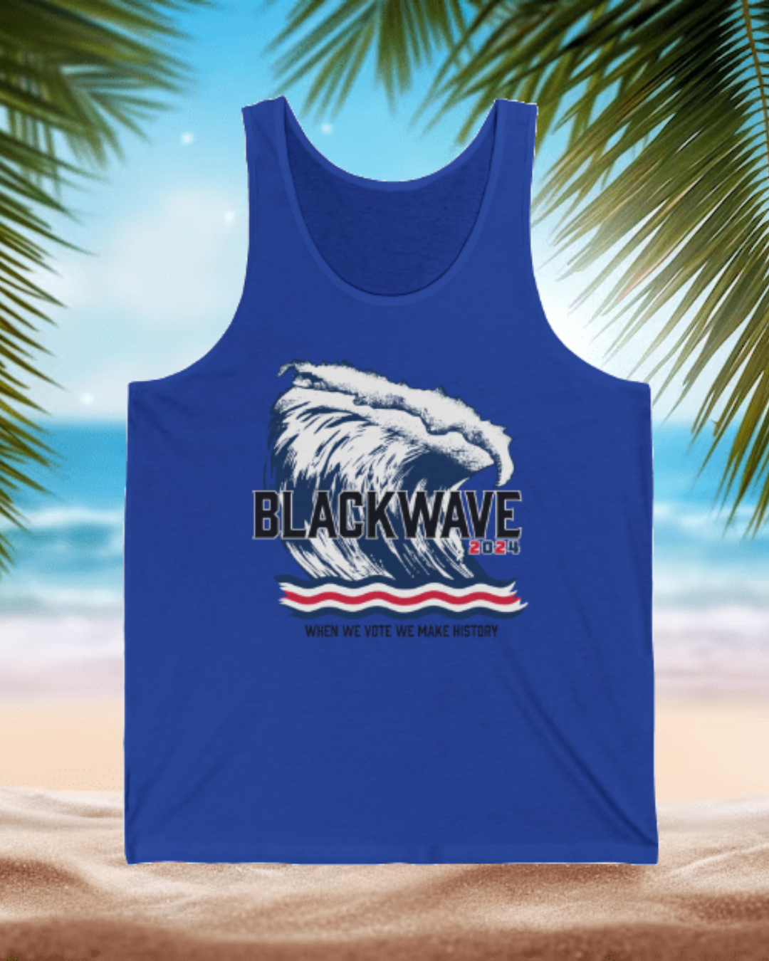 BlackWave2024 - Unisex Jersey Tank