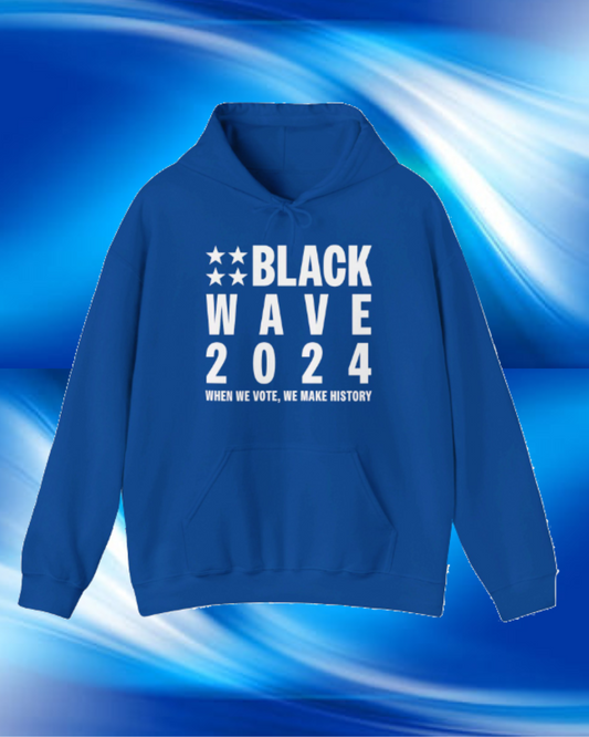 BLACKWAVE2024 - Unisex Heavy Blend™ Hooded Sweatshirt