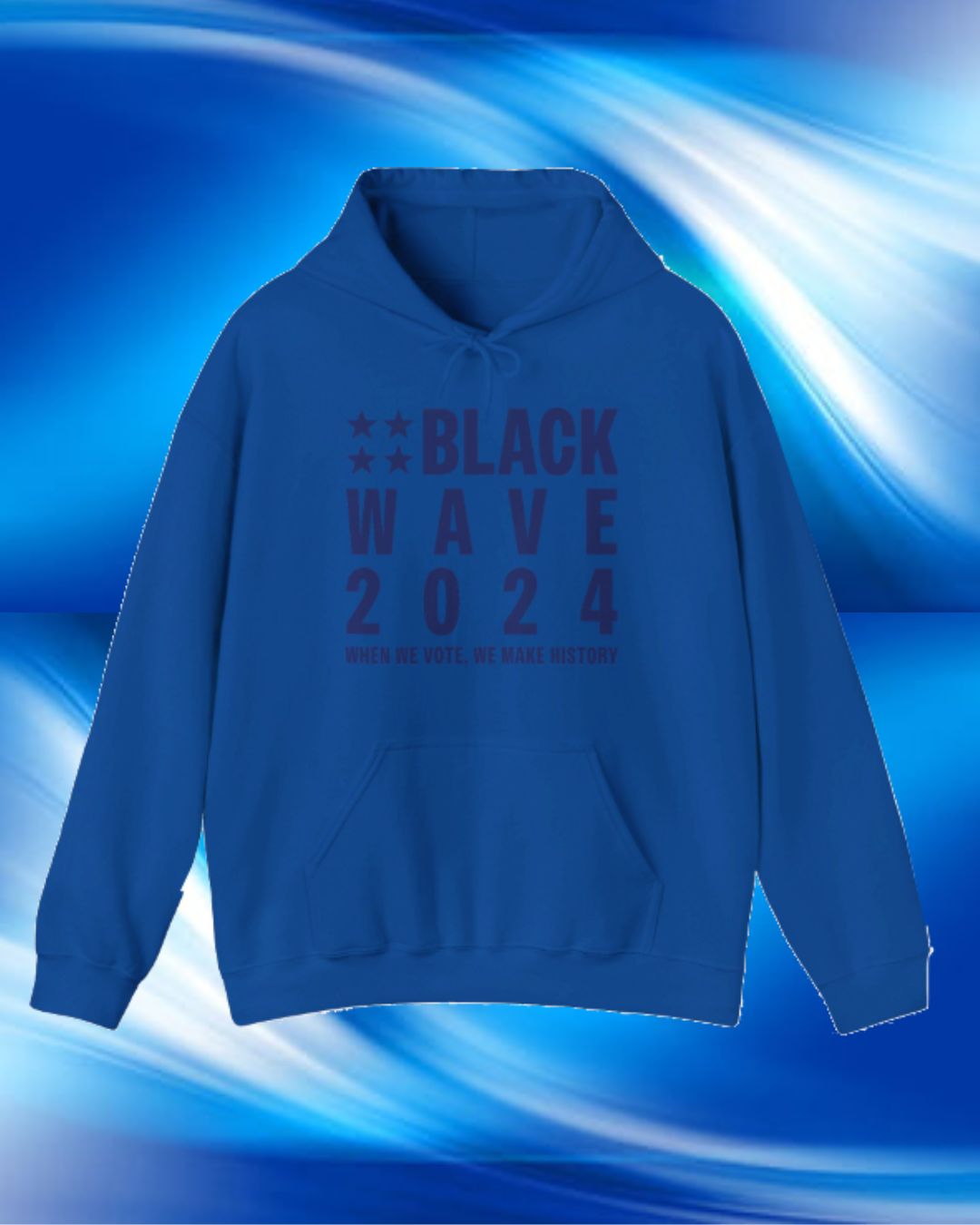 BLACKWAVE2024 - Unisex Heavy Blend™ Hooded Sweatshirt