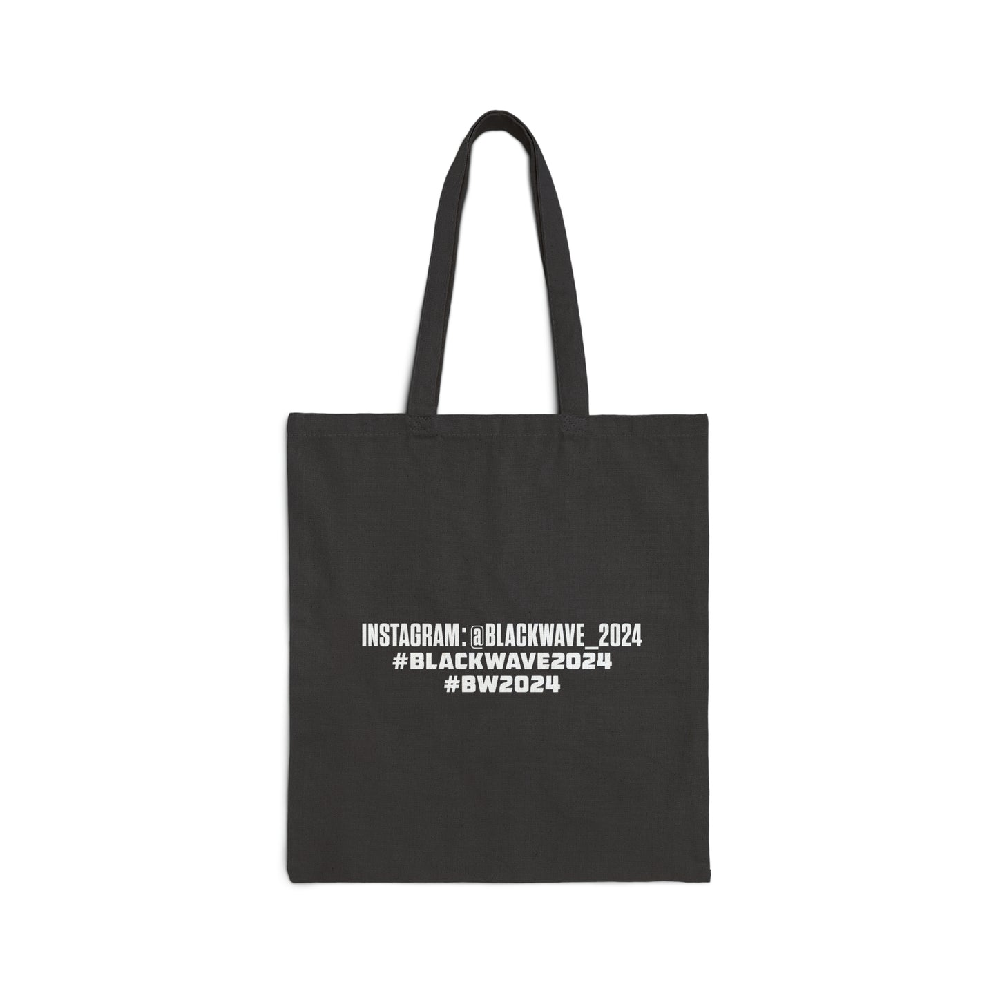 BlackWave2024 - Cotton Canvas Tote Bag