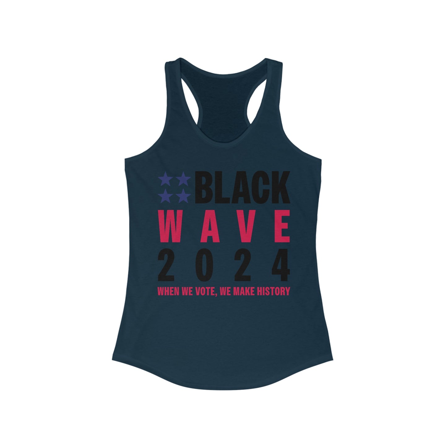 BLACKWAVE2024 - Women's Ideal Racerback Tank