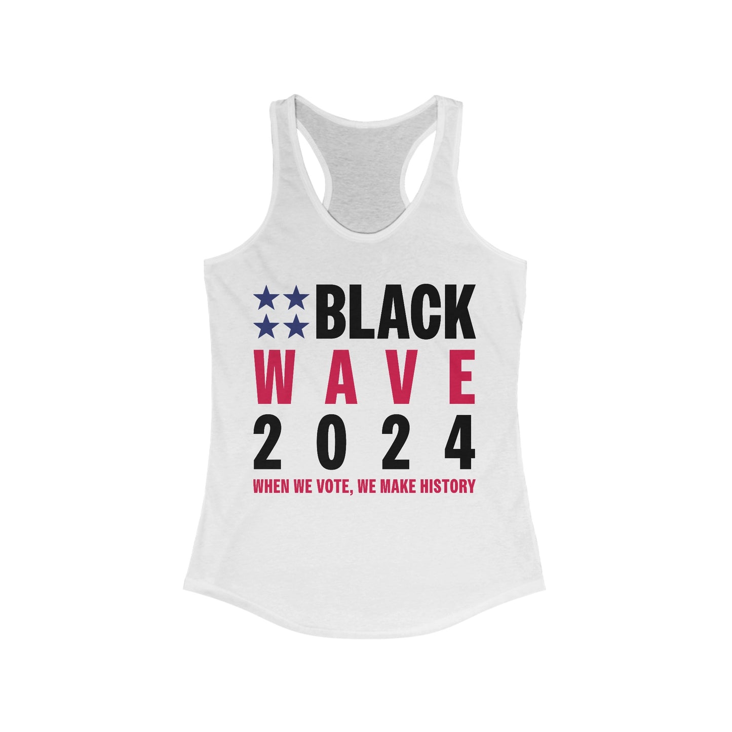 BLACKWAVE2024 - Women's Ideal Racerback Tank