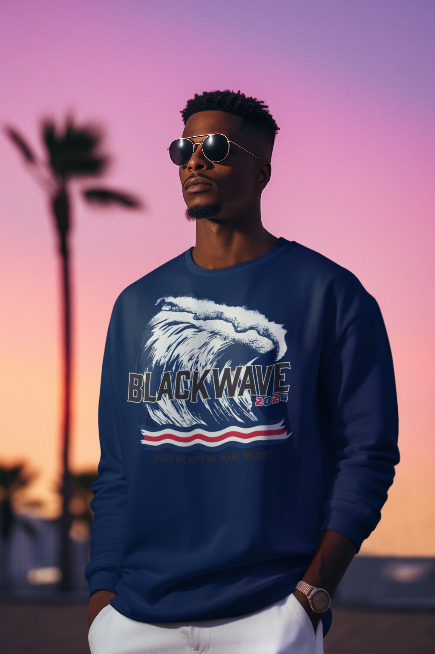 BlackWave2024 - Unisex Heavy Blend™ Crewneck Sweatshirt