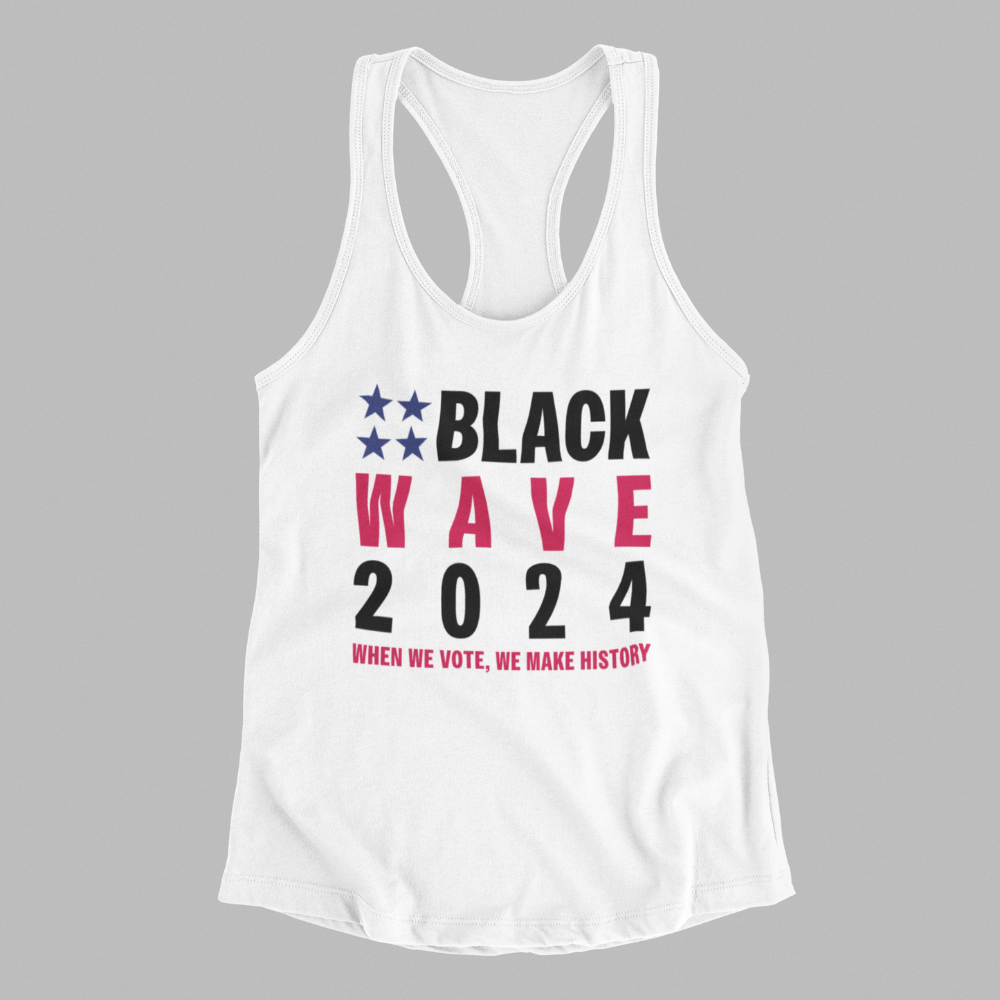 BLACKWAVE2024 - Women's Ideal Racerback Tank